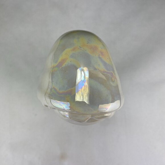 Vintage Hand Painted Lusterware Praying Mother Mary Madonna Figurine - Picture 6 of 10